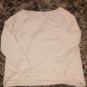 grey cropped sweater